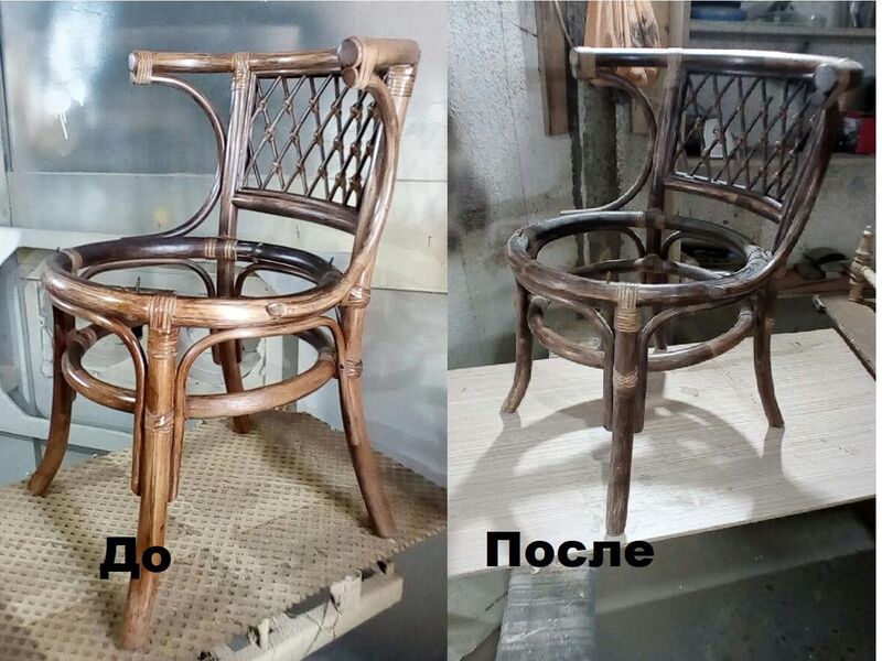 Ремонт сколов, реставрация